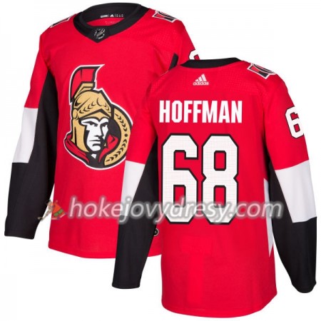 Pánské Hokejový Dres Ottawa Senators Mike Hoffman 68 Červená 2017-2018 Adidas Authentic